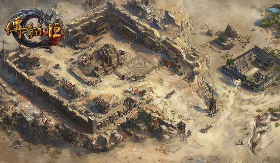 《传奇永恒》 精美原画 宏大场景