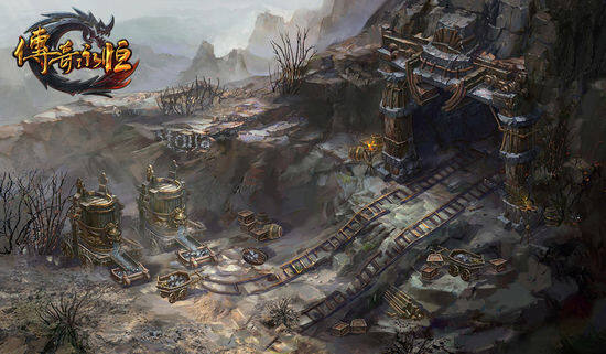 《传奇永恒》 精美原画 宏大场景